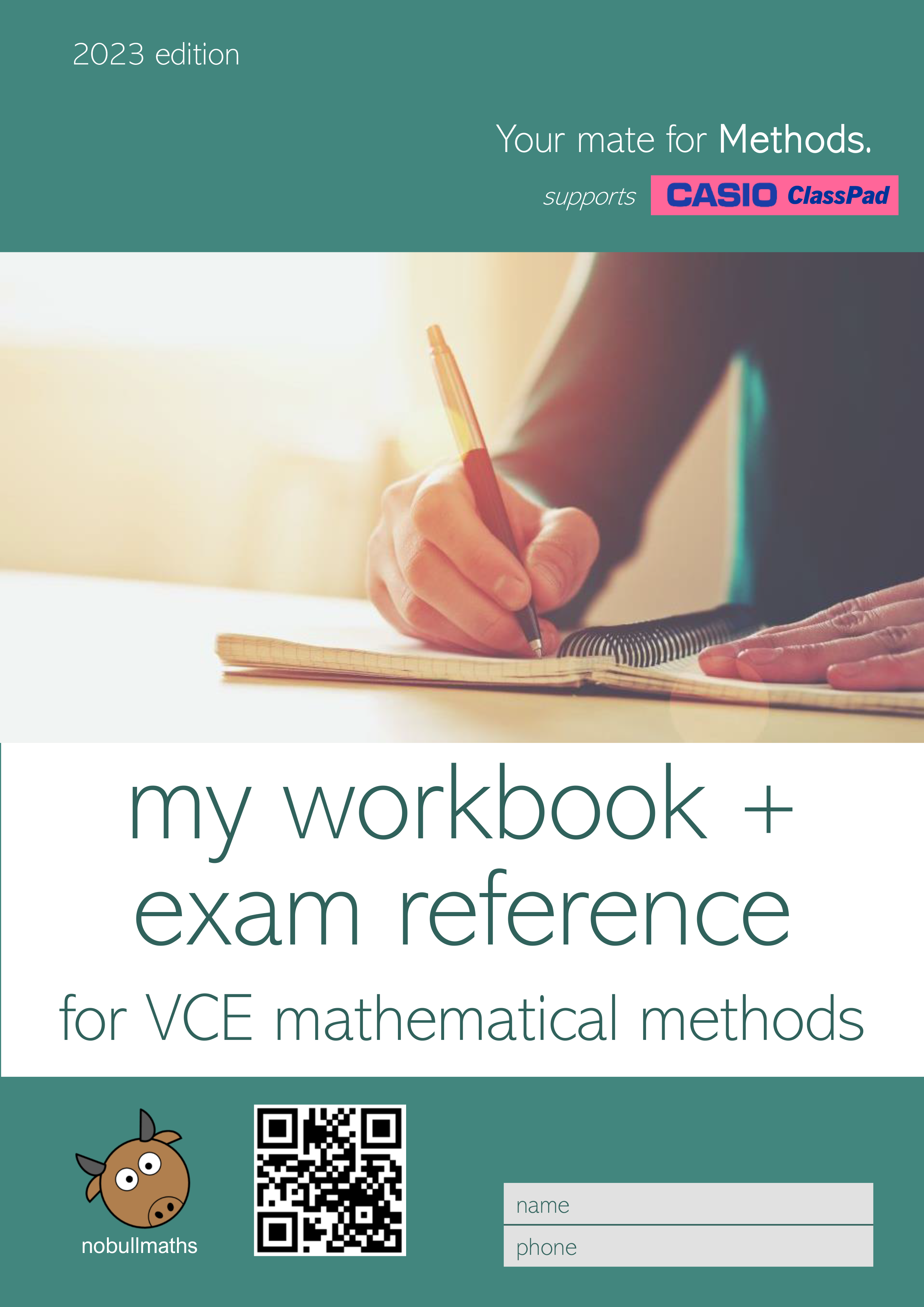 The VCE Maths Method workbook you need for CASIO calculators
